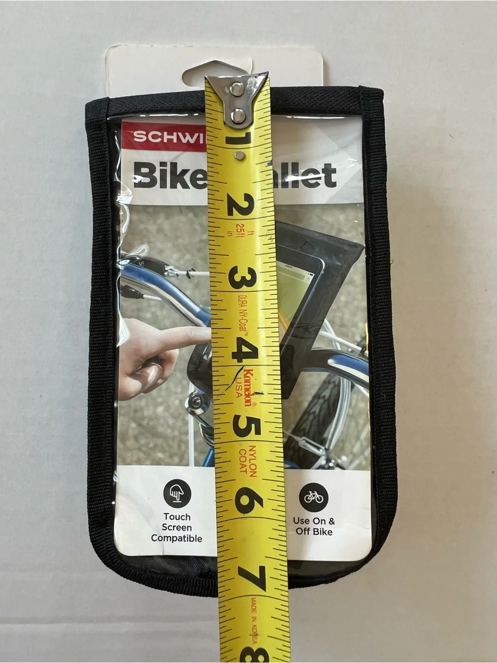 NWOT Schwinn Black Bike Wallet with Touchscreen Phone Holder